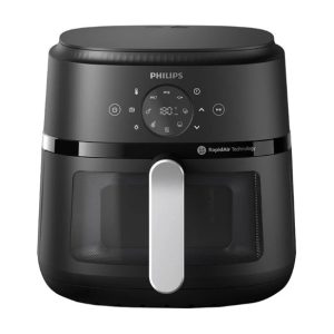 Philips 2000 Series NA231 6.2L 1700W Black & Silver Air Fryer