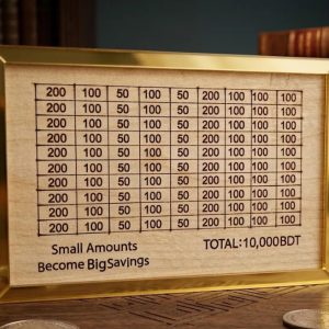 Remerry Wooden Piggy Bank