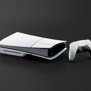 Sony PlayStation 5 Slim Disc 2TB SSD Edition Bundle with Astro Bot and C-Gamers Dual-Controller Charger - PS5 Upgraded with 2TB Ultra Fast SSD, White