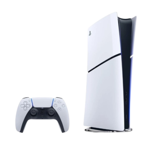 Sony PS5 Slim Digital Edition (825GB SSD) Black & White Gaming Console with 1x Wireless Controller